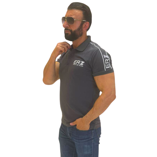 Tricou Polo Negru Basic