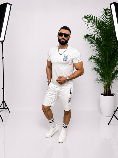 Set Premium ICON Rabbit pentru Bărbați – Alb