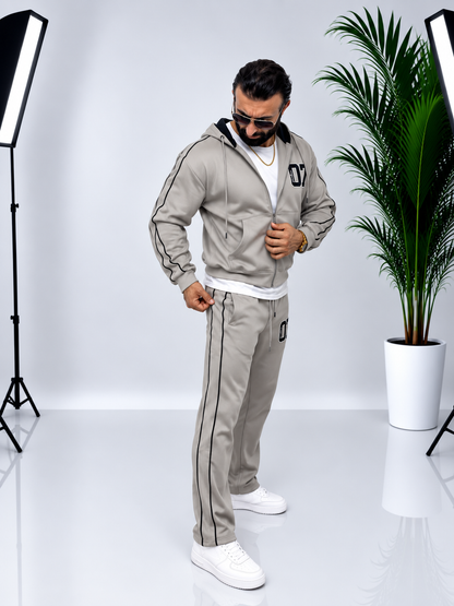 SET BĂRBĂTESC DE TRAINING DIN BUMBAC 80% – CONFORT ȘI STIL SPORT-CASUAL