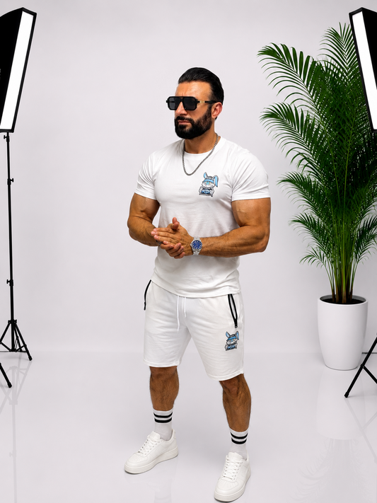 Set Premium ICON Rabbit pentru Bărbați – Alb