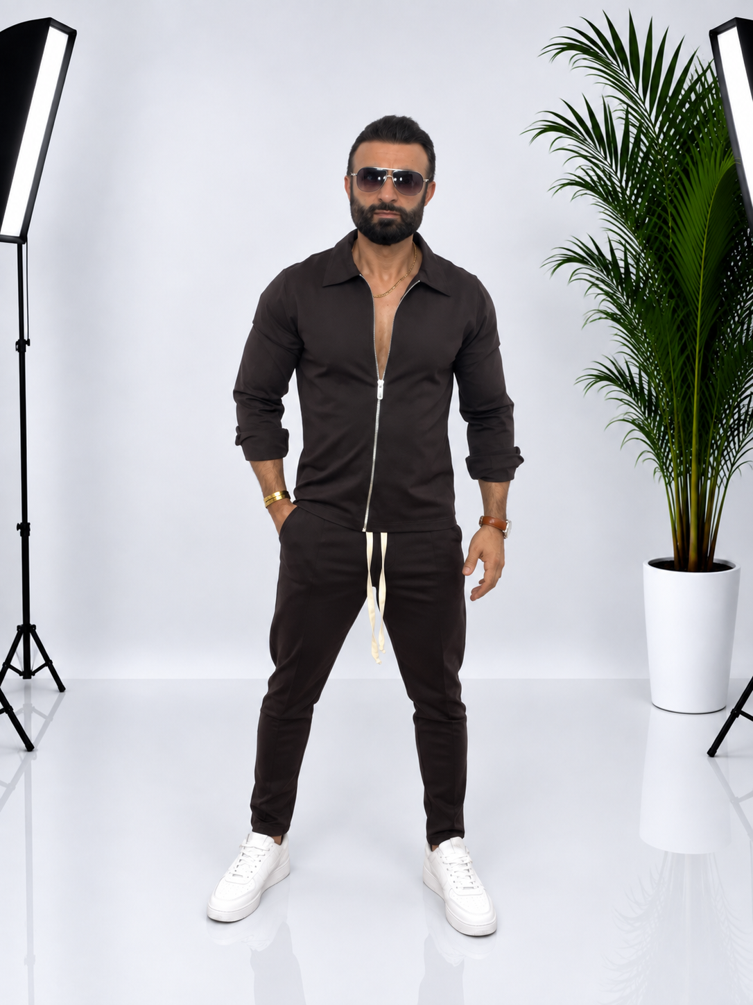 SET BĂRBĂTESC MARO DIN 95% BUMBAC – ELEGANȚĂ, CONFORT ȘI STIL MODERN