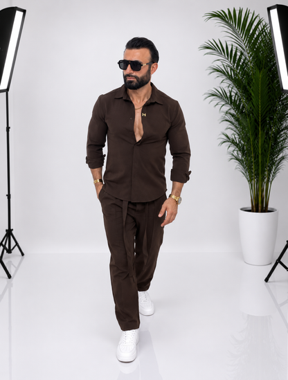 SET BĂRBĂTESC MARO DIN 100% BUMBAC – ELEGANȚĂ ȘI CONFORT