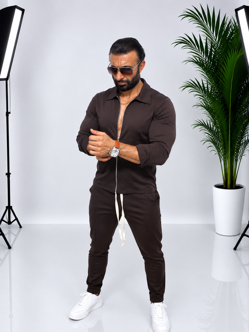 SET BĂRBĂTESC MARO DIN 95% BUMBAC – ELEGANȚĂ, CONFORT ȘI STIL MODERN