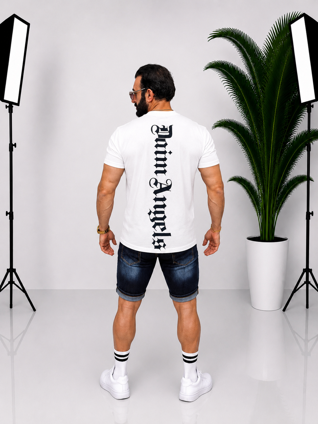 Tricou Premium pentru Bărbați – Design Urban cu Imprimeu Statement