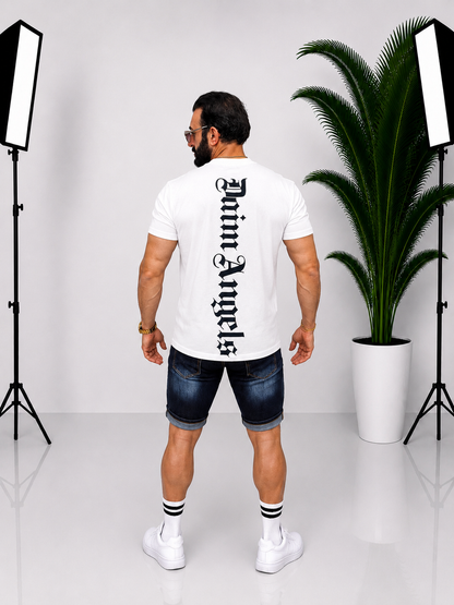 Tricou Premium pentru Bărbați – Design Urban cu Imprimeu Statement
